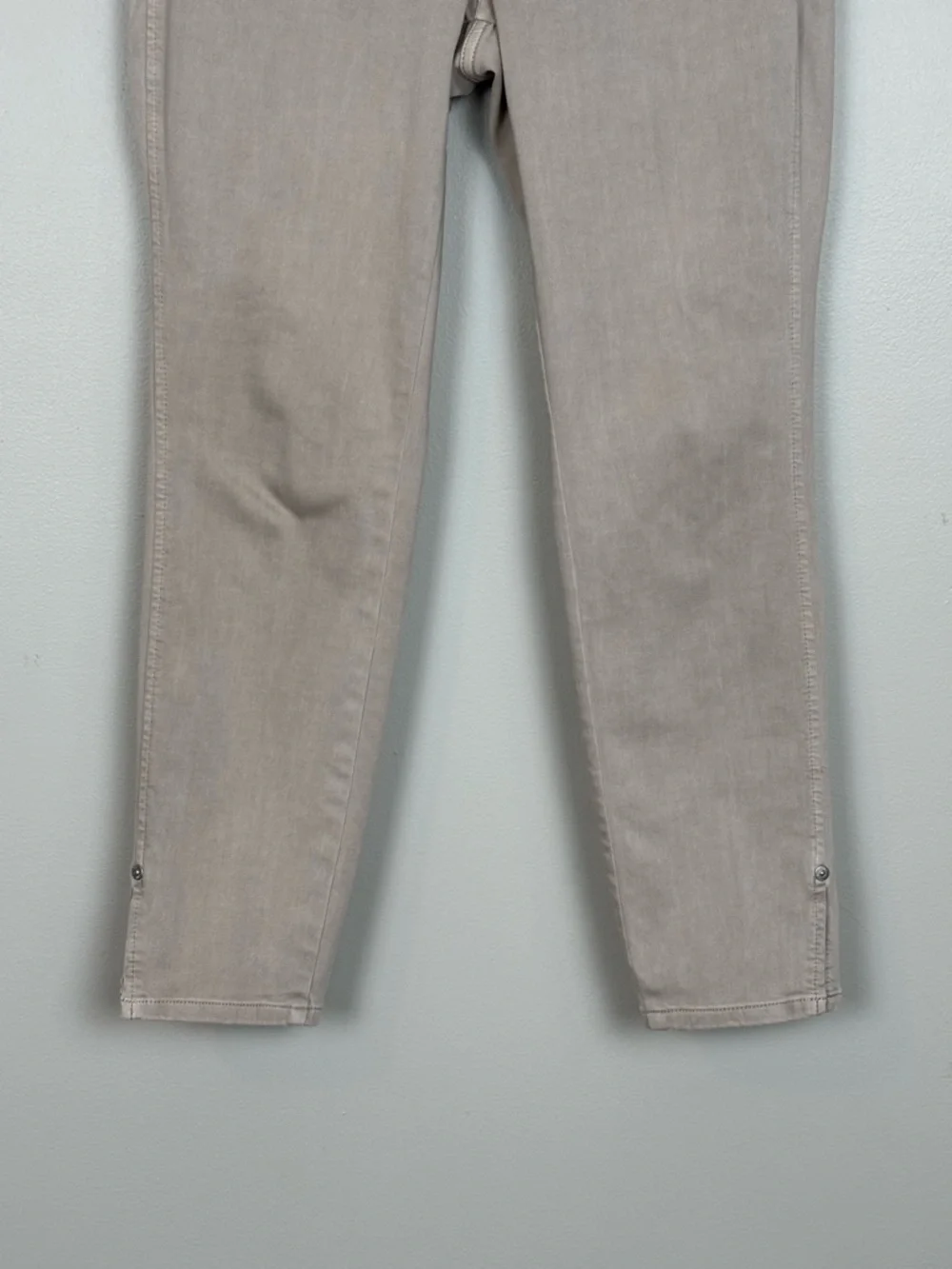 J Jill Jeans Women 6P Taupe‎ Authentic Fit Slim Ankle Mid Rise Stretch Denim
